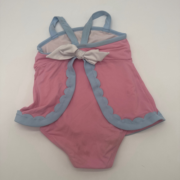 The Beaufort Bonnet Company One Piece Swimsuit 2T Pink Blue - Picture 2 of 5